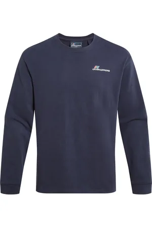 Craghoppers "Dillisk" T-Shirt für Herren Langärmlig (Marineblau)