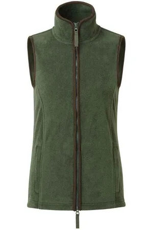 Premier Womens/Ladies Artisan Fleece-Weste (Moosgrün/Braun)