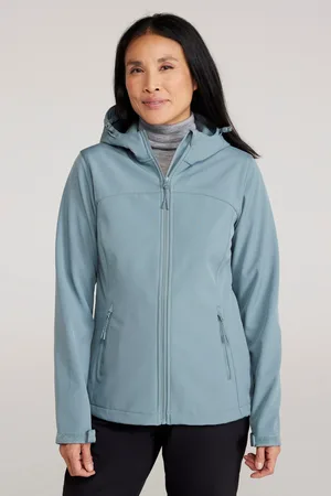 Mountain Warehouse "Exodus" Softshelljacke für Damen (Blassgrün)