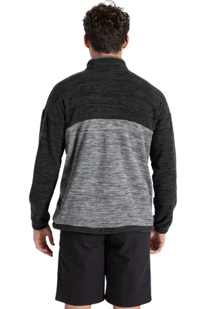 Craghoppers "Esk" Fleece-Oberteil mit halbem Reißverschluss für Herren (Wolkengrau)