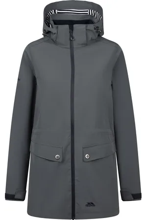 Trespass "Tiverton" Jacke, wasserfest für Damen (Blaugrüner Nebel)