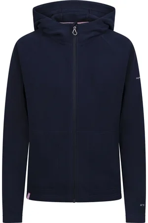 Trespass "Nolans" Fleecejacke mit Kapuze für Damen (Marineblau)