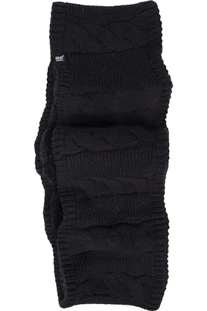 Heat Holders Damen-Thermoschal mit Zopfmuster, weicher Fleece-Futter, Infinity-Schal für den Winter