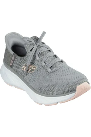 Skechers Edgeride Impression Damen Textil Sneaker in /Orange