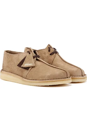 Clarks Desert Trek Wildleder Herren Braune Schnürschuhe