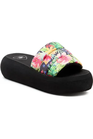 Rocket Dog Splash Bahama Damen Sandalen aus Textil in /Mehrfarbig