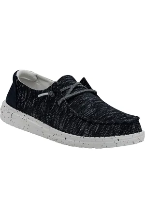 Hey dude Wendy Sox Polyester/Baumwolle/Elasthan Damen Navy Loafers