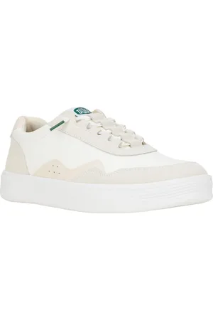 Hey dude Hudson Classic Suede Herren Hellbeige/Weiß Turnschuhe