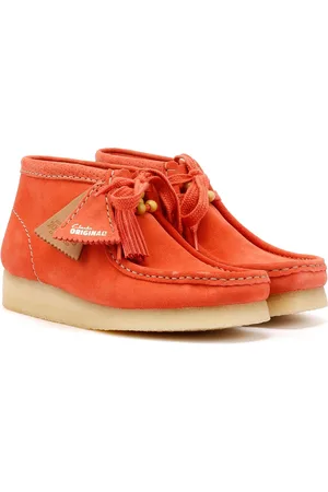 Clarks Wallabee Damen Wildleder Stiefel In