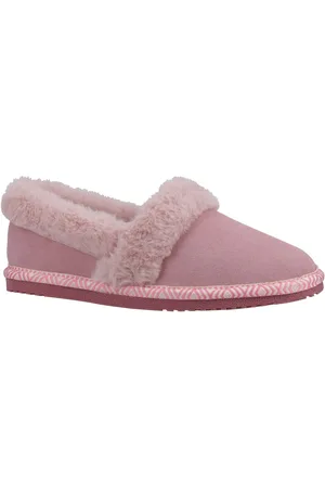 Hush Puppies Ariel Wildleder Damen Blush Pantoffeln