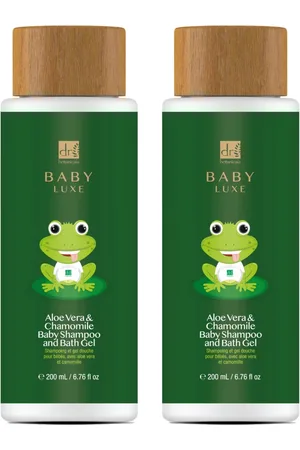 Dr. Botanicals Dr Botanicals Baby Lux Aloe Vera & Kamille Baby Shampoo & Badegel 200ml Twin Value Savings Pack