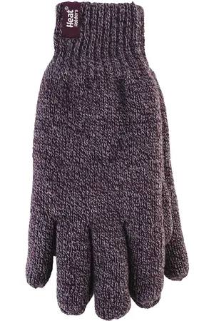 Heat Holders Herren Fleece gefütterte warme Handschuhe für den Winter