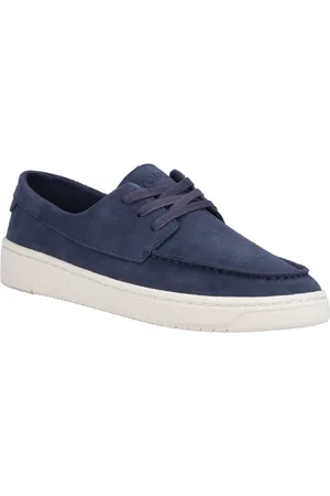 TOMS TRVL Lite London 100% Rind Herren Navy Schnürschuhe
