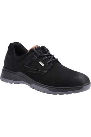 Hush Puppies Pele Leder Herren Nubuk Schnürschuhe