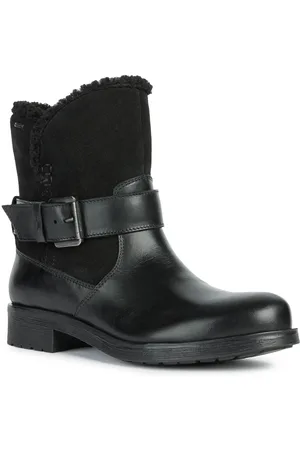Geox D Rawelle B ABX A Rindsleder Damenstiefel In