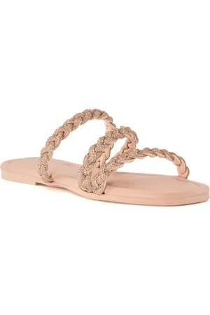 Dune Dune Lassa Synthetische Damen Sandalen Nackt