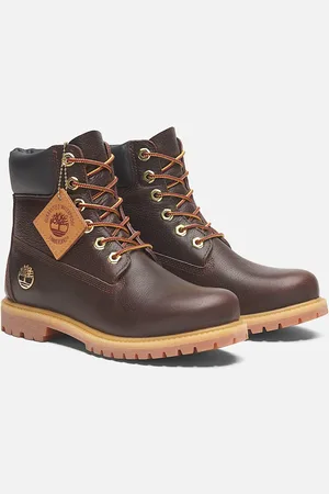Timberland Premium Espresso 6 Inch Leder Damen Dunkel /Schwarz Stiefel