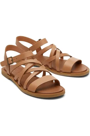 TOMS Sephina Leder Damen Sandy Sandalen