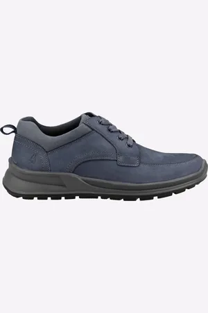 Hush Puppies Adam Nubuk Herren Marineblau Schnürschuhe