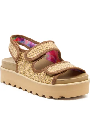 Rocket Dog Balmy Raffia Damen Natur Sandalen aus Textil