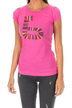 Armand Basi Kurzarm-T-Shirt mit Rundhalsausschnitt für Frauen ADM0083