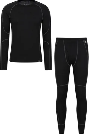 Mountain Warehouse Ensemble thermique ASGARD - Homme (Noir)