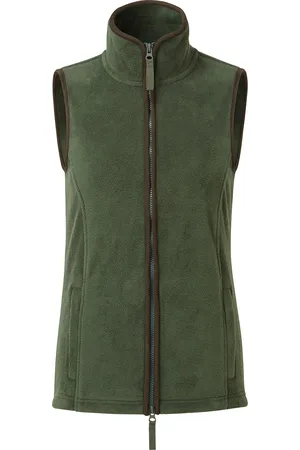 Premier Womens/Ladies Artisan Fleece-Weste (Moosgrün/Braun)