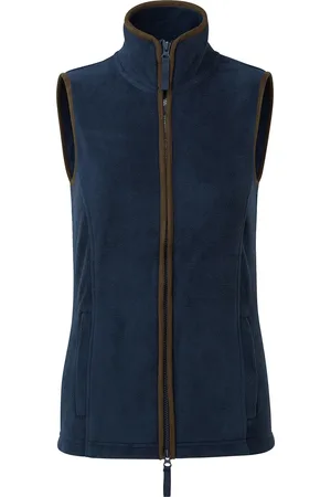 Premier Womens/Ladies Artisan Fleece-Weste (Marine/Braun)