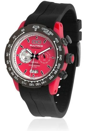 Bultaco Herrenuhr Quartz Rote