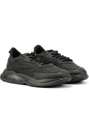 HUGO BOSS Leon Runn Monogram Herren Schwarze Turnschuhe