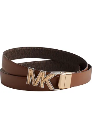 Michael Kors Beidseitig tragbarer dünner Ledergürtel 558786 für Frauen