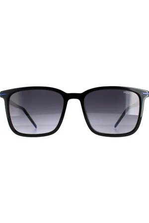 HUGO BOSS Hugo par Hugo Boss Square Mens Black Blue Dark Grey Gradient Hg 1168 / S