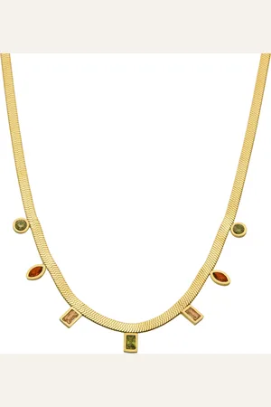 Luxenter Halskette aus 18 Karat Gelbgold - Phieo