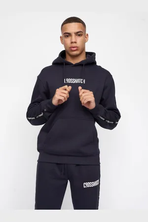 Crosshatch "Fellmites" Kapuzenpullover für Herren (Marineblau)