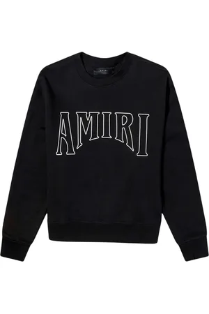 AMIRI Schwarzes Sweatshirt mit -Sonnengrafik auf der Rückseite