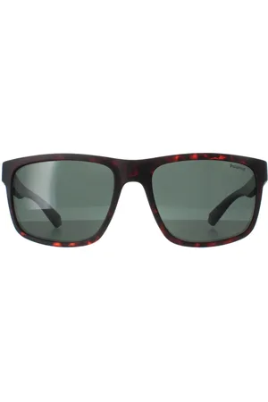Polaroid PLD 2157/S HGC UC matt havanna grÃ¼n polarisierte Sonnenbrille