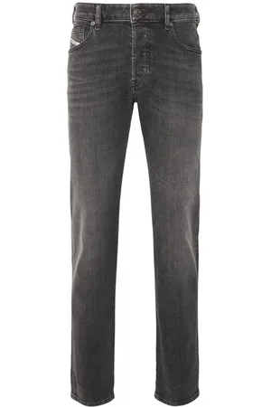 Diesel D-Yennox Tapered Fit Dunkelgraue Jeans