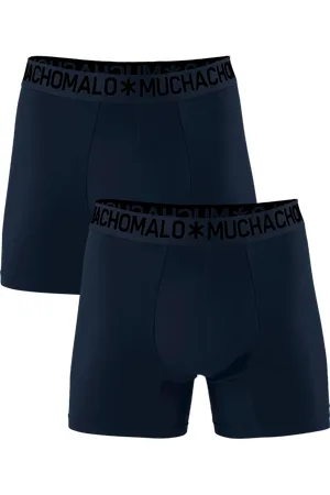 Muchachomalo Caleçons 2-pack Hommes - Qualité parfaite - Ceinture douce