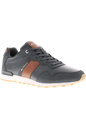 Ben Sherman Owen Retro Herrenblaue Turnschuhe