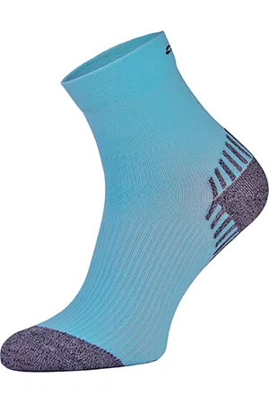 COMODO Unisex Chaussettes de Contention pour Running Compression pour Sport - Menthe