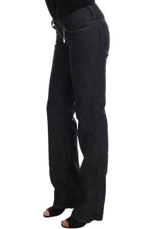 Costume National Classic Fit dunkle Baumwolljeans