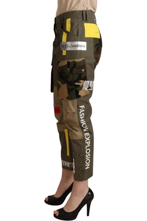 Dolce & Gabbana Camouflage Cargohose fur Damen