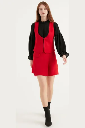 HERITA Skort mit Knöpfen