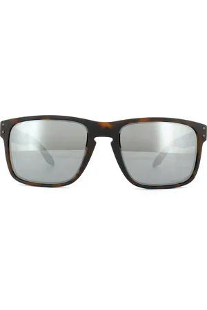 Oakley Rectangle Mens Matt Brown Tortoise Prizm Black Lunettes de soleil