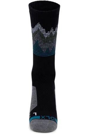 DLX Trespass - "Hilliard" Socken für Herren/Damen Unisex - Wandern (Dunkelgrau meliert)