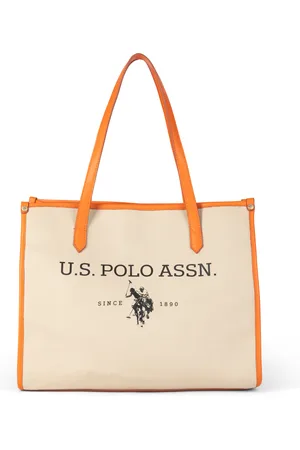 U.S. Polo Assn. Strandtasche ShoppingNatural/Orange