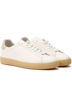 Clae Bradley Leder Herren Weiße Sneakers