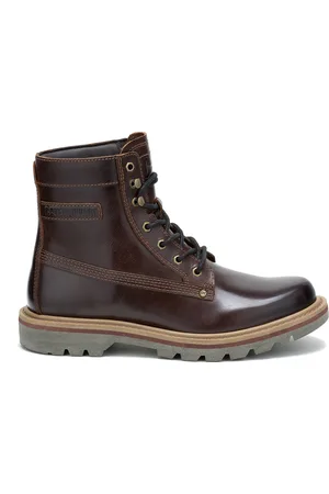 Caterpillar – Colorado Grader – Wasserdichte braune Lederstiefel