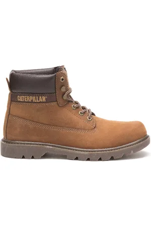 Caterpillar – Colorado 2.0 – Wanderstiefeletten aus beigefarbenem Leder