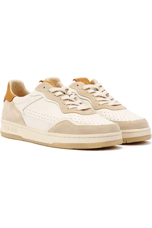 Clae Haywood Fog Leder Herren Weiße Sneakers